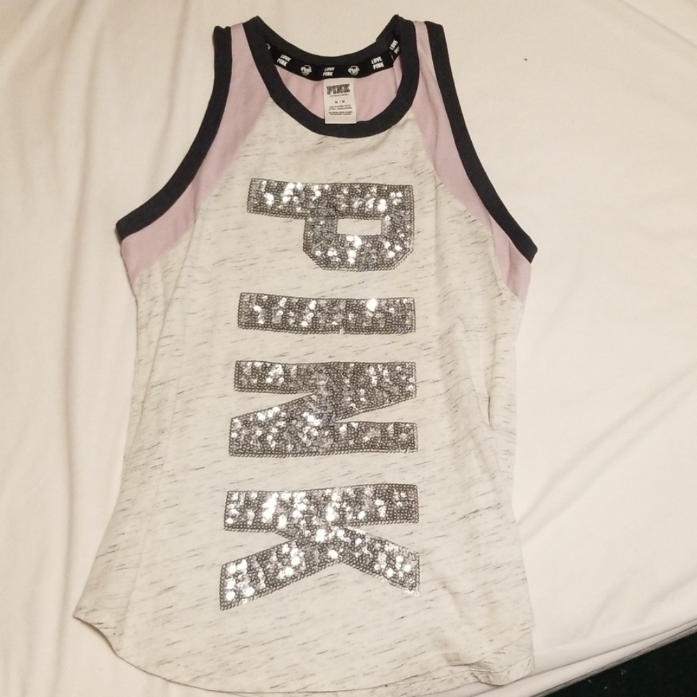 Pink tank top
